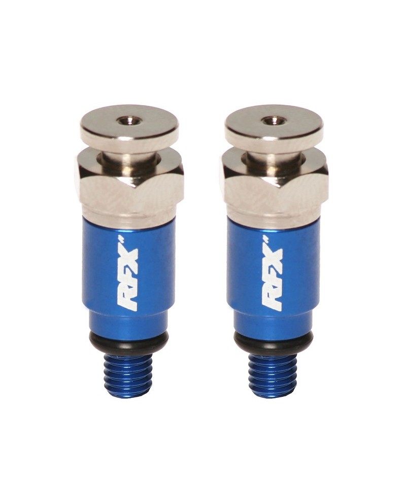 Purgeurs de fourche RFX Pro M5x0,8 (Bleu) Kayaba/Showa
