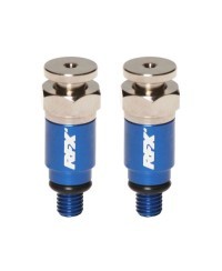 Purgeurs de fourche RFX Pro M5x0,8 (Bleu) Kayaba/Showa