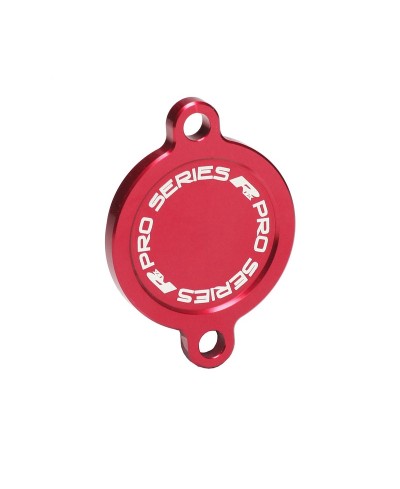 Couvercle de filtre à huile RFX Pro (Rouge) - Kawasaki KXF450