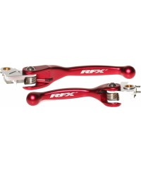 Ensemble de leviers retournables forgés RFX Race (Rouge)
