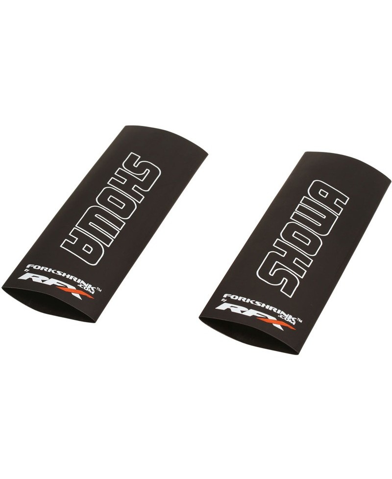 Protection de fourche supérieure RFX Race Series Forkshrink logo Showa - blanc