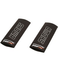 Protection de fourche supérieure RFX Race Series Forkshrink logo Showa - blanc