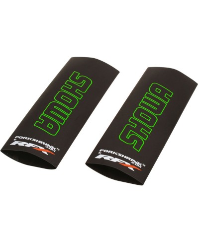Protection de fourche supérieure RFX Race Series Forkshrink logo Showa - vert