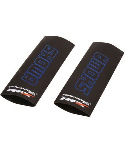 Protection de fourche supérieure RFX Race Series Forkshrink logo Showa - bleu