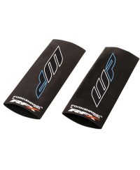Protection de fourche supérieure RFX Race Series Forkshrink logo WP - blanc/bleu