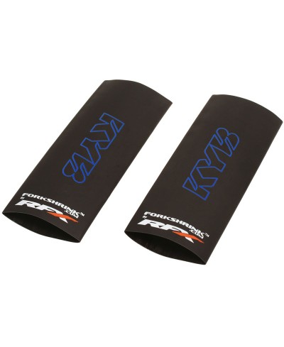 Protection de fourche supérieure RFX Race Series Forkshrink logo KYB - bleu