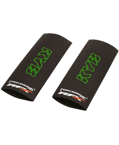 Protection de fourche supérieure RFX Race Series Forkshrink logo KYB - vert