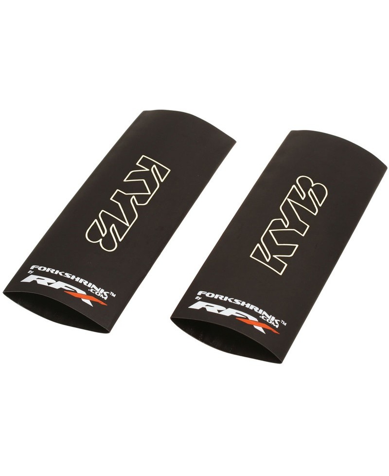 Protection de fourche supérieure RFX Race Series Forkshrink logo KYB - blanc