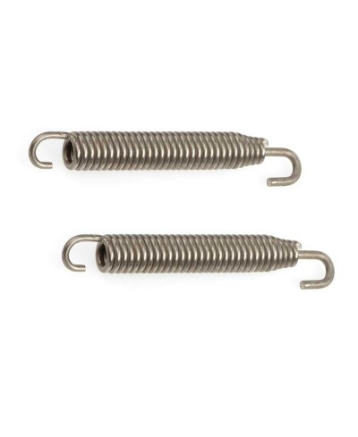 Ressorts de traction d'échappement RFX Race acier inox - 57mm - la paire