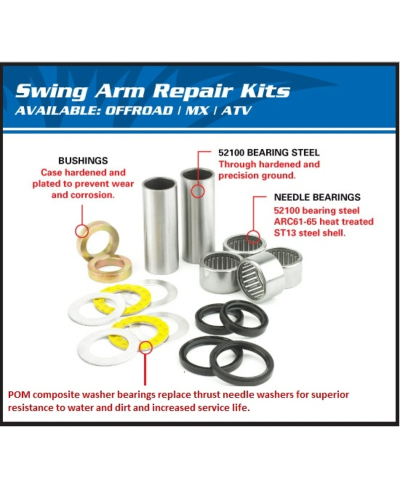 Kit réparation de bras oscillant ALL BALLS Beta - 28-1219