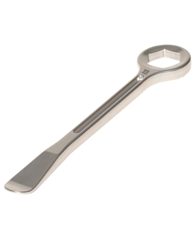 Démonte-pneu RFX Race cuillère et clé de 17mm - aluminium