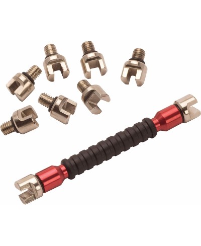 Clé à rayons RFX Race à embouts interchangeables - rouge