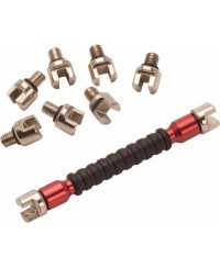 Clé à rayons RFX Race à embouts interchangeables - rouge