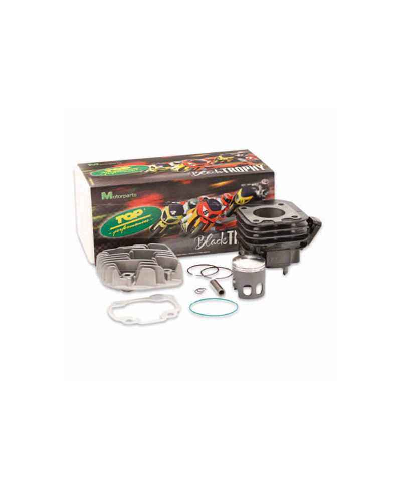 HAUT MOTEUR SCOOTER FONTE TOP PERF BLACK TROPHY ADAPT. OVETTO/NEOS/SR50/F12/BIG MAX/MACH G