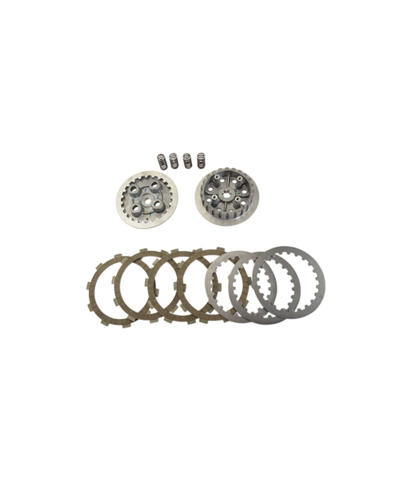 EMBRAYAGE MECABOITE TOP PERF ADAPT. AM6 (NOIX+DISQUES+RESSORT+FLASQUE PRESSION)