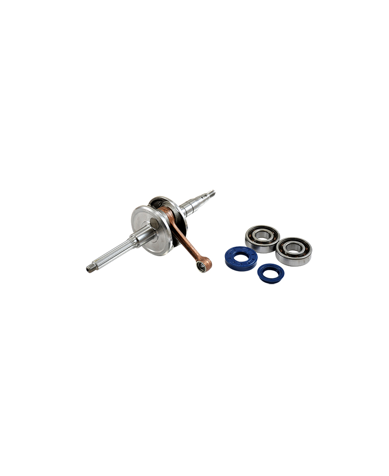 EMBIELLAGE SCOOTER TOP PERF TYPE ORIGINE ADAPT. NITRO/OVETTO AVEC ROULEMENTS ET JOINT SPI