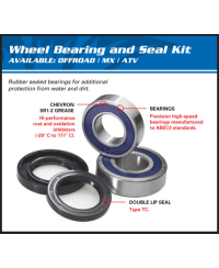 Kit roulements de roue arrière ALL BALLS Yamaha - 25-1618