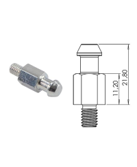 PION METAL POMPE A EAU SCOOTER TOP PERF. TYPE ORIGINE ADAPT. NITRO/AEROX/MACH G/SR50 LONG