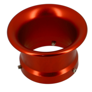 CORNET/VENTURI CARBU TYPE PWK 21 A 34 - CNC ROUGE  45MM