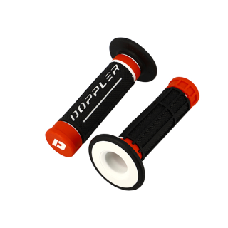 REVETEMENT/POIGNEE DOPPLER GRIP 3D ROUGE/BLANC/NOIR (PR)