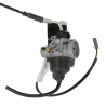 CARBURATEUR DELLORTO PHVA 12 PIAGGIO SOUPLE (GRAISSAGE) STARTER ELEC.