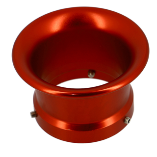 CORNET/VENTURI CARBU TYPE PWK 21 A 34 - CNC ROUGE  45MM