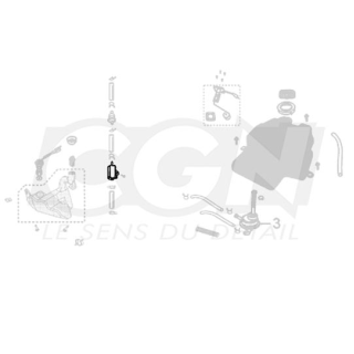 POMPE A HUILE SCOOTER OEM PEUGEOT KISBEE 2T (MIKUNI)