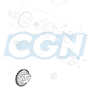 POMPE A HUILE SCOOTER OEM PEUGEOT TWEET/VIVACITY 3 4T