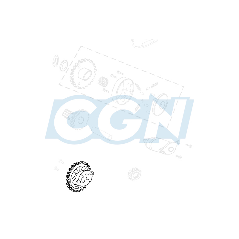 POMPE A HUILE SCOOTER OEM PEUGEOT TWEET/VIVACITY 3 4T