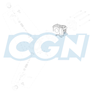CYLINDRE SCOOTER OEM PEUGEOT SPEEDFIGHT 3/4/LUDIX 14P/TWEET/VIVACITY 3 4T