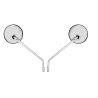 RETRO SCOOTER TEKNIX ADAPT. PIAGGIO VESPA DIA 10MM CHROME -HOMOLOGUE (PR)