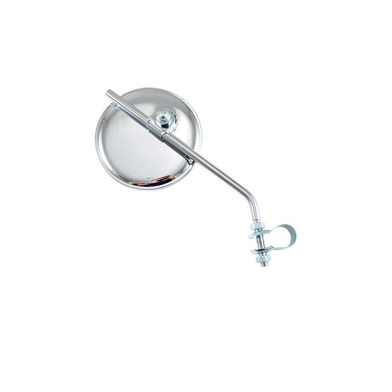RETRO UNIVERSEL REVERSIBLE* ROND D 8 ACIER CHROME A COLLIER AJUSTABLE EN HAUTEUR