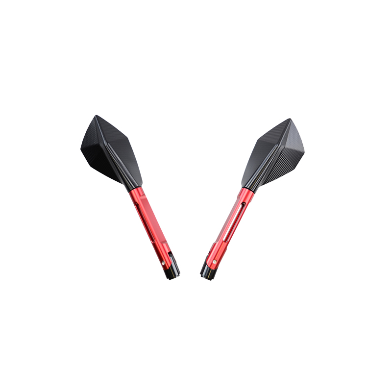 RETRO UNIVERSEL TUN'R* ECHO ALU CNC LONG NOIR/ROUGE (PR)