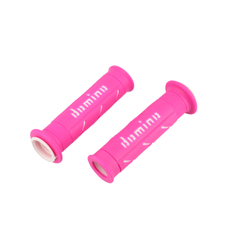 REVETEMENT / POIGNEE DOMINO A250 FUSHIA/NOIR (PR) 120MM