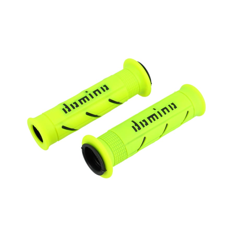 REVETEMENT / POIGNEE DOMINO A250 JAUNE FLUO/NOIR (PR) 120MM