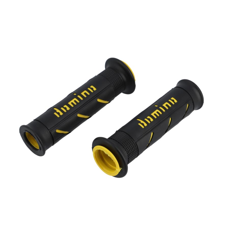REVETEMENT / POIGNEE DOMINO A250 NOIR/JAUNE (PR) 120MM