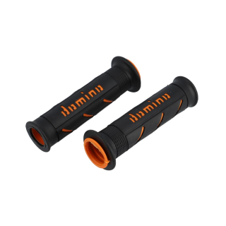 REVETEMENT / POIGNEE DOMINO A250 NOIR/ORANGE (PR) 120MM