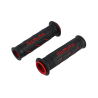 REVETEMENT / POIGNEE DOMINO A250 NOIR/ROUGE (PR) 120MM