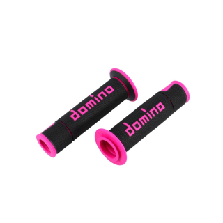 REVETEMENT / POIGNEE DOMINO A450 NOIR/FUCHSIA (PR) 120MM
