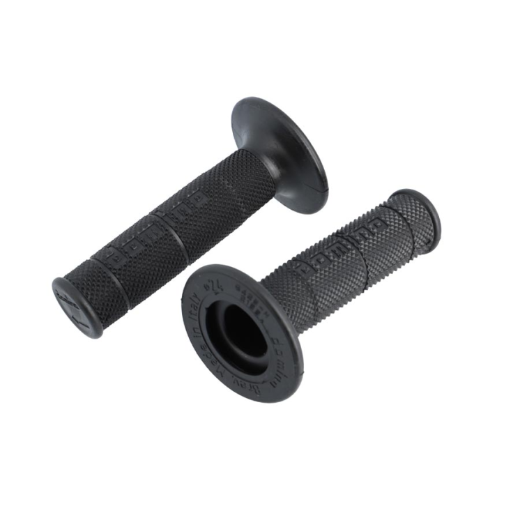 REVETEMENT / POIGNEE DOMINO CROSS/ENDURO NOIR (PR) 120MM