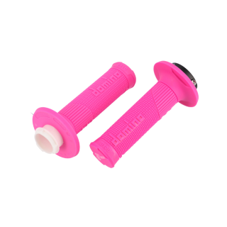REVETEMENT / POIGNEE DOMINO D-LOCKCROSS / ENDURO / OFF ROAD ROSE / FUSHIA (PR) 116MM