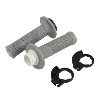 REVETEMENT / POIGNEE DOMINO D-LOCKCROSS/ENDURO/OFF ROAD GRIS 1 CABLESPECIAL 2T (PR) 116M