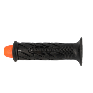 REVETEMENT POIGNEE GAUCHE CYCLO OEM PEUGEOT FOX EMBOUT ORANGE
