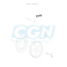REVETEMENT POIGNEE GAUCHE SCOOTER OEM PEUGEOT TWEET