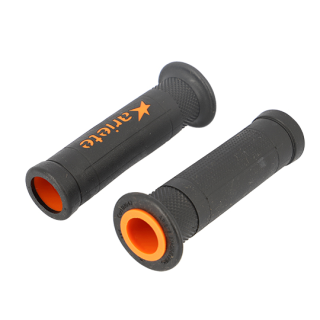 REVETEMENT/POIGNEE ARIETE ARIRAM NOIR/ORANGE (PR)  - 120MM - DEBOUCHEPOUR EMBOUT DE GUIDO