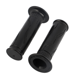 REVETEMENT/POIGNEE ARIETE TYPE YAMAHA NOIR (PR) - 120MM EMBOUT FERME