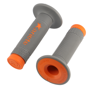 REVETEMENT/POIGNEE ARIETE VULCAN GRIS/ORANGE (PR)  - 115MM