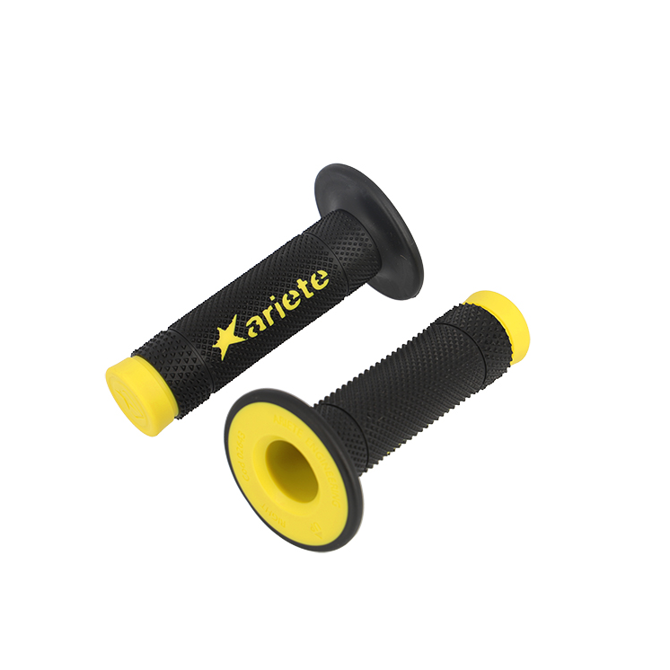 REVETEMENT/POIGNEE ARIETE VULCAN NOIR/JAUNE (PR)  - 115MM