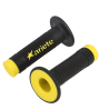 REVETEMENT/POIGNEE ARIETE VULCAN NOIR/JAUNE (PR)  - 115MM