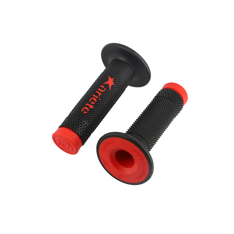 REVETEMENT/POIGNEE ARIETE VULCAN NOIR/ROUGE (PR)  - 115MM